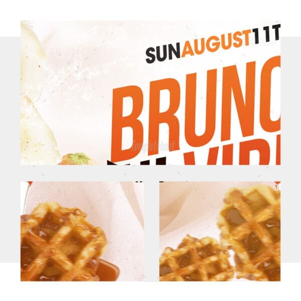 Brunch N Vibes Flyer Template - Image 2