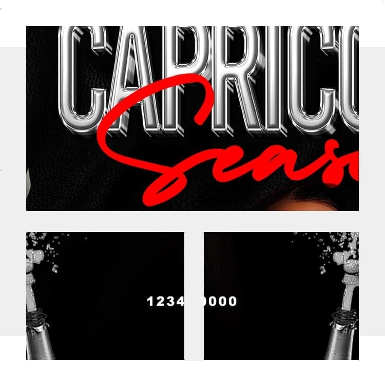 Capricorn Season Party Flyer - Image 2