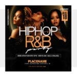 HipHop Vs. R&B Party Flyer Template